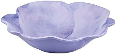 UPware 12 Piece Lavender Melamine Dinnerware Sets, Outdoor Dishes Set, Plates and Bowls Sets, Service for 4, Purple - Image 5