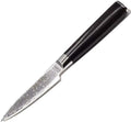 KAN Core 3.5-inch Professional Paring Knife Japanese VG-10 (Ebony Handle)