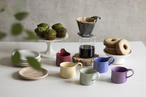 Zero Japan - Bee House Pour Over Coffee Dripper - Lead-Free & Cadmium-Free Ceramic Coffee Maker with Elegant Peek Hole, Drip Cone Brewer Coffee Gift, Brewing Accessories - Yellow Pepper, Standard Size