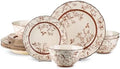 Ceramic Dinnerware Set, Series Western Ⅰ(Bird on Branch) by FANGJING
