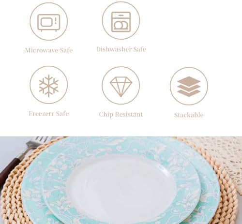 Plates and Bowls Sets, Dinnerware Set for 4 - Image 4