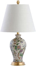 JONATHAN Y Grace 24" French Country Floral Urn Ceramic Lamp, Multi-Colored by JONATHANY