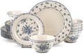 Ceramic Dinnerware Set, Series Western Ⅰ(Vintage Cobalt Blue) by FANGJING