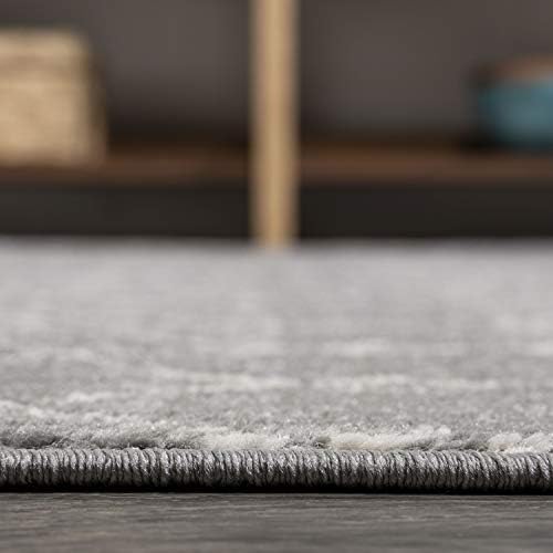 JONATHAN Y Boho Vintage Diamond Gray/Ivory Indoor Area Rug 10X14 ft, Moroccan Hype for Living Room, Bedroom, Kitchen, Office, Easy-Cleaning, High Traffic, Pet-Friendly, Non-Shedding (MOH101C-14) - Image 6