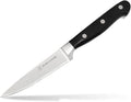 DURA LIVING 3.5 Inch Paring Knife – Essential High Carbon Stainless Steel, Razor-Sharp, Multipurpose Small Kitchen Knife, Ergonomic Handle, Perfect for Precision Tasks, Sleek Black Design