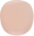 Stone lain Delilah Salad Plate 6-Piece Dish Set, Porcelain, Pastel Orange, 6 Salad Plates