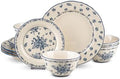 Ceramic Dinnerware Set, Series Western Ⅰ(Vintage Cobalt Blue) by FANGJING