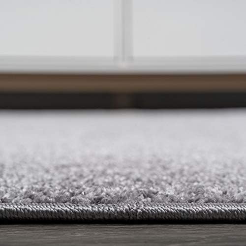 JONATHAN Y Haze Solid Low-Pile Gray Runner Rug 2x8, Coastal,Bohemian,Minimalist,Classic, Easy-Cleaning for Living Room,Bedroom,Kitchen,Pet Friendly,Non-Shedding (SEU100A-28) - Image 6