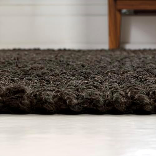 JONATHAN Y Pata Hand Woven Chunky Jute Brown Indoor Area Rug, 3x5, Bohemian, Rustic, Cottage, Easy-Cleaning for Living Room, Bedroom, Kitchen, Non-Shedding (NRF102G-3) - Image 5