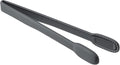 carrotez Silicone Cooking Kitchen Tongs, Anti-Slip,Non-Scratch Serving Tongs 9.25 Inches - Dark Gray