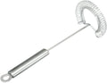 Whisk,Spiral Whisks Egg Beater for Blending Mixing Stirring, Non-Stick Stainless Steel Whisk,11.2 inch