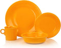 Fiesta® 16-Piece Classic Dinnerware Set | Butterscotch