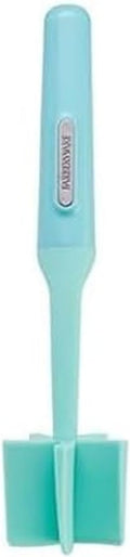 Farberware Heat Resistant Nylon Meat and Potato Masher, Safe for Non-Stick Cookware, Aqua Sky