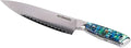 Seido Knives Awabi Gyuto Chef Knife 67 layers of Damascus Steel with a VG-10 Super Steel Core with Abalone Shell Resin Handle