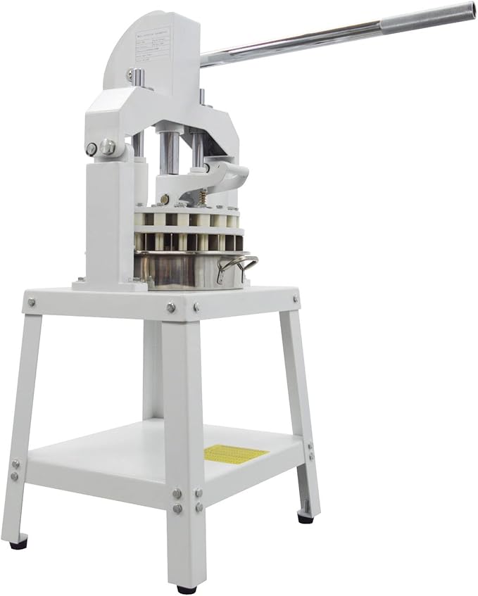 Manual Dough Divider 24pcs, Commercial Dough Dividing Cutting Machine, Stainless Steel Dough Cutter for Bakery, Pizzeria