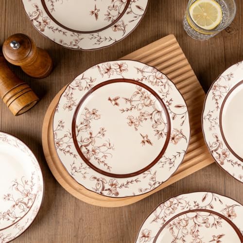Ceramic Dinnerware Set, Series Western Ⅰ(Bird on Branch) - Image 6