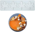 Silicone Molds 3D Hollow Leaf Chocolate Molds Honeycomb Bee Candy Mold Flower Pattern Fondant Mold Cake Topper Sugar Craft Decoration (P_Leaf_9.6 * 2.96 * 0.08inch)