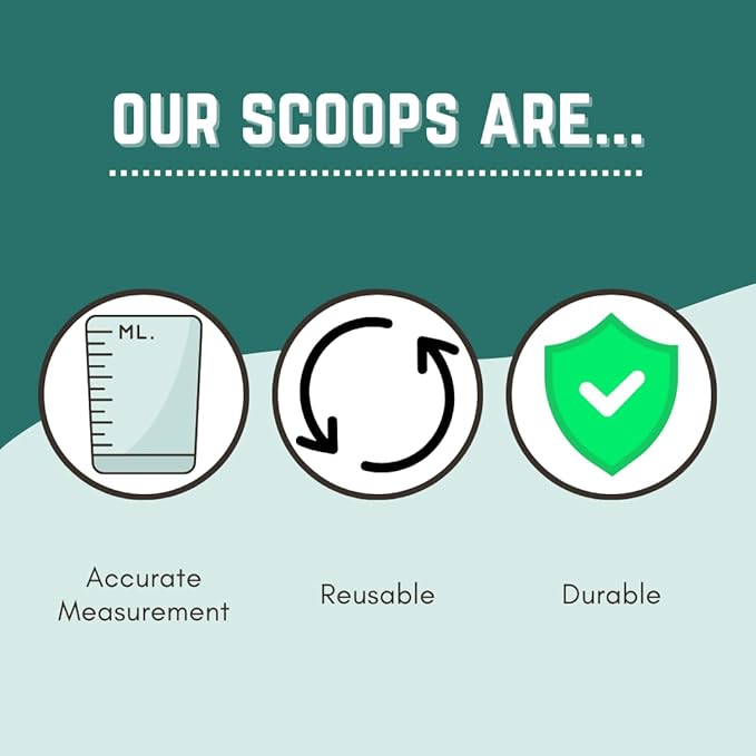 1/2 Tablespoon (1.5 Teaspoon | 7.5 mL) Long Handle Scoop for Measuring Coffee, Grains, Protein, Spices and Other Dry Goods (Pack of 1)