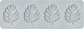 Leaves Silicone Cake Decorating Molds, Embossing Lace Fondant Molds