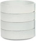 Stone Lain Bao 4-Piece Pasta Bowl Set Stoneware, Blue-Grey