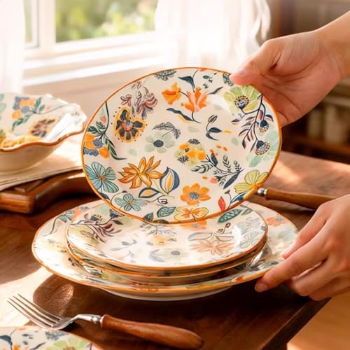Ceramic Dinnerware Set, Series Western Ⅰ(Fragrant Courtyard) - Image 2