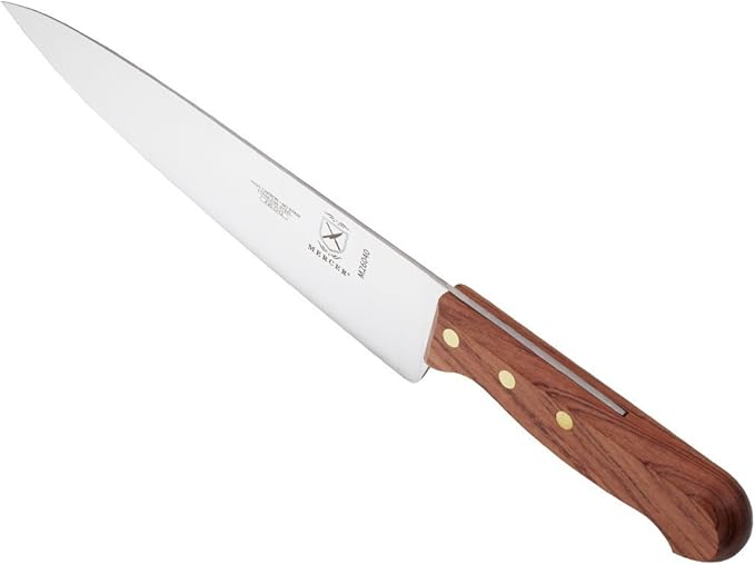 Mercer Culinary Praxis Chef Knife with Rosewood Handle, 8 Inch, Wood