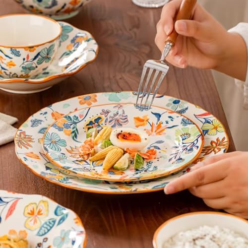 Ceramic Dinnerware Set, Series Western Ⅰ(Fragrant Courtyard) - Image 5