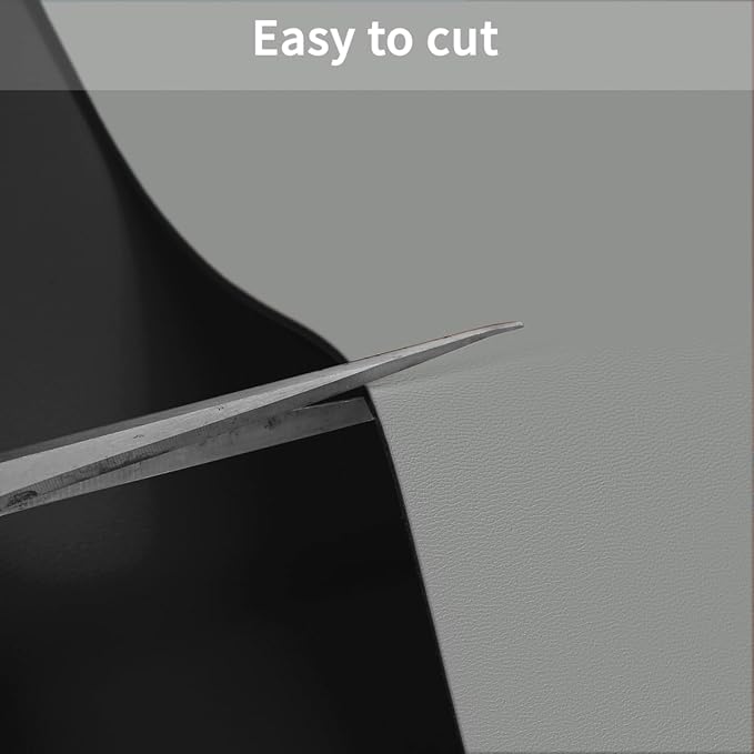 Dresser Top Cover - Can Be Used On Both Sides Waterproof and Easy to Clean Good Flatness Used for Dresser Table(Black+Gray 10x48)