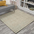 JONATHAN Y Pata Hand Woven Chunky Jute Gray 5x5 Square Indoor Area Rug, Bohemian, Rustic, Cottage, Easy-Cleaning for Living Room, Bedroom, Kitchen, Non-Shedding (NRF102C-5SQ) by JONATHANY