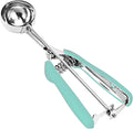 Cookie Scoop, Ice Cream Scoop, 2.5Tbsp/42ml/1.4 oz Cookie Scoops for Baking, 18/8 Stainless Steel Cookie Scooper for Baking, Cookie Dough Scoop, Ice Cream Scooper with Trigger Release (Mint)