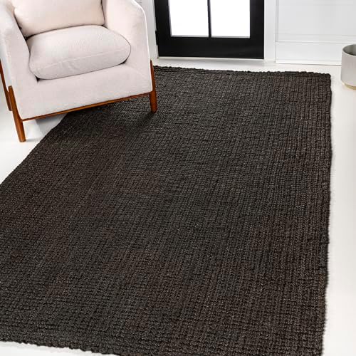 JONATHAN Y Pata Hand Woven Chunky Jute Brown Indoor Area Rug, 8x10, Bohemian, Rustic, Cottage, Easy-Cleaning for Living Room, Bedroom, Kitchen, Non-Shedding (NRF102G-8) - Image 3