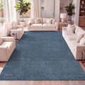 JONATHAN Y Haze Solid Low-Pile Turquoise Indoor Area Rug 5x8, Coastal,Bohemian,Minimalist,Classic, Easy-Cleaning for Living Room,Bedroom,Kitchen,Pet Friendly,Non-Shedding (SEU100H-5) by JONATHANY