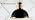 JONATHAN Y Homer Industrial Dome Pendant 10", Almond/Brass Gold - Image 7