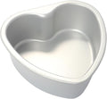 Heart Shaped Cake Pan 6 Inch Aluminum Cake Pans Heart Cake Tin Baking Cake Mold for Valentine's Weddings Birthday Party