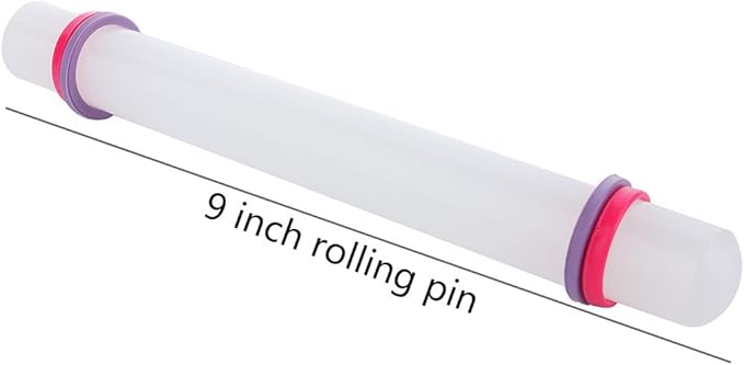 Marshmallow Fondant Cake Decorating Hand Tool 12 Pcs 5 Sets Sugarcraft Gumpaste Icing Smoother Rolling Pin Trimmer Cutter Embosser Flower Scissor Modelling Accessories Supplies Kit Blue