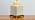 JONATHAN Y Cleo 21.5" Yellow & White Ceramic Table Lamp with Brass Base - Image 7