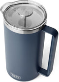 YETI Rambler 64 oz. French Press Coffee Maker, Navy