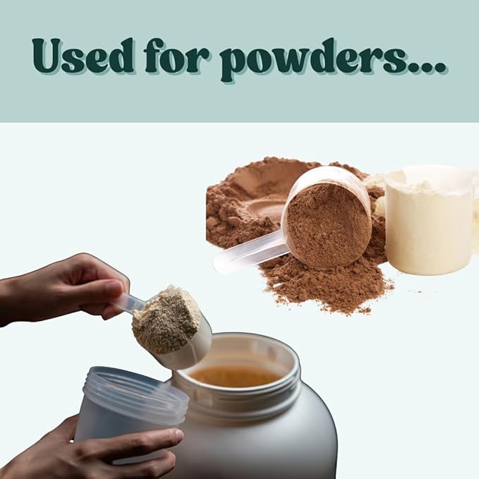 67 mL (67 CC | 2.27 Oz.) Long Handle Scoop for Measuring Coffee, Pet Food, Grains, Protein, Spices and Other Dry Goods (Pack of 25)