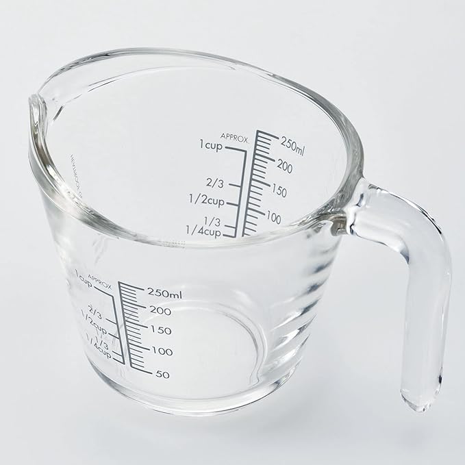 HARIO MJP-500-GR Measuring Cup, 16.9 fl oz (500 ml), Practical Capacity, 16.9 fl oz (500 ml), Gray, Made in Japan