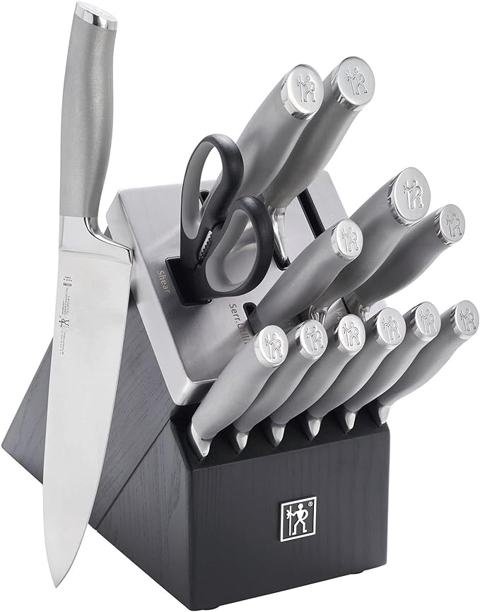 Henckels Modernist 14-pc Self-Sharpening Knife Block Set - Black
