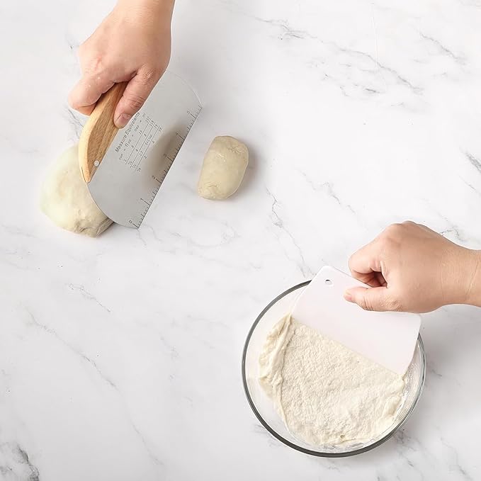 Saint Germain Bakery Premium Round Bread Banneton Basket with Liner - Perfect Brotform Proofing Basket for Making Beautiful Bread - (9 in. Round/10 in. Oval)