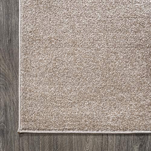 JONATHAN Y Haze Solid Low-Pile Beige Indoor Area Rug 4x6, Coastal,Bohemian,Minimalist,Classic, Easy-Cleaning for Living Room,Bedroom,Kitchen,Pet Friendly,Non-Shedding (SEU100G-4) - Image 6