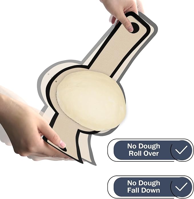 Silicone Bread Sling Oval and Round, 2 PCS Nonstick＆Reusable Bread Baking Mats, Easy-To-Clean Dutch Oven Liners, Sourdough Bread Baking Supplies (Oval and Round, Black)
