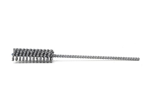 Brush Research BC14M800 FLEX-HONE®, 0.551" (14mm) Diameter, 800 Grit, Silicon Carbide, for Mild Steel, Stainless Steel, Cast Iron and Softer Ferrous Materials