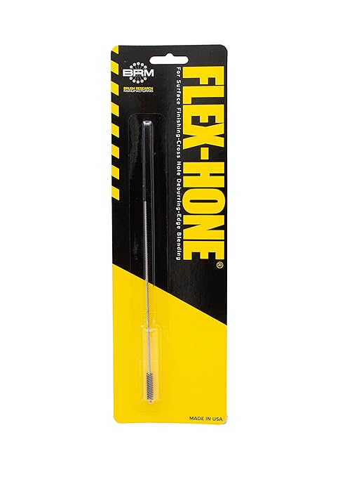 Brush Research BC45M600 FLEX-HONE®, 0.177" (4.5mm) Diameter, 600 Grit, Silicon Carbide, for Mild Steel, Stainless Steel, Cast Iron and Softer Ferrous Materials