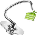 𝐒𝐭𝐚𝐢𝐧𝐥𝐞𝐬𝐬 𝐒𝐭𝐞𝐞𝐥 𝐊𝟒𝟓𝐃𝐇 Bread Dough Hook 4.5/5.0 QT kitchen mixer attachment,Bread Dough Hook K45DH Replacement for K45 K45SS KSM90 KSM150 KSM5 KSM500 Maker Attachment- by MIFLUS
