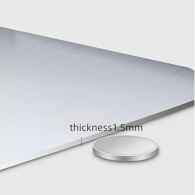 Large Stainless Steel Cutting Board,Suitable for Cutting Meat,Dicing,Vegetables,Fruits,Bread and Baking.ItIsConvenienttoClean,EasytoStoreandCan Be Washed in a Dishwasher (15.8 * 23.6in)