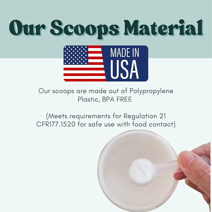 1/3 Cup (80 mL | 2.7 Oz.) Long Handle Scoop for Measuring Coffee, Pet Food, Grains, Protein, Spices and Other Dry Goods (Pack of 1)