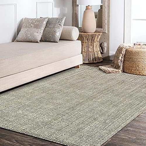 JONATHAN Y Pata Hand Woven Chunky Jute Gray Indoor Area Rug, 6x9, Bohemian, Rustic, Cottage, Easy-Cleaning for Living Room, Bedroom, Kitchen, Non-Shedding (NRF102C-6) - Image 6