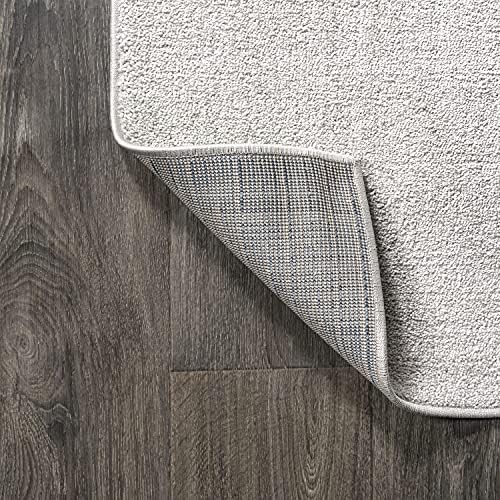 JONATHAN Y Haze Solid Low-Pile Ivory Indoor Area Rug 4x6, Coastal,Bohemian,Minimalist,Classic, Easy-Cleaning for Living Room,Bedroom,Kitchen,Pet Friendly,Non-Shedding (SEU100D-4) - Image 6